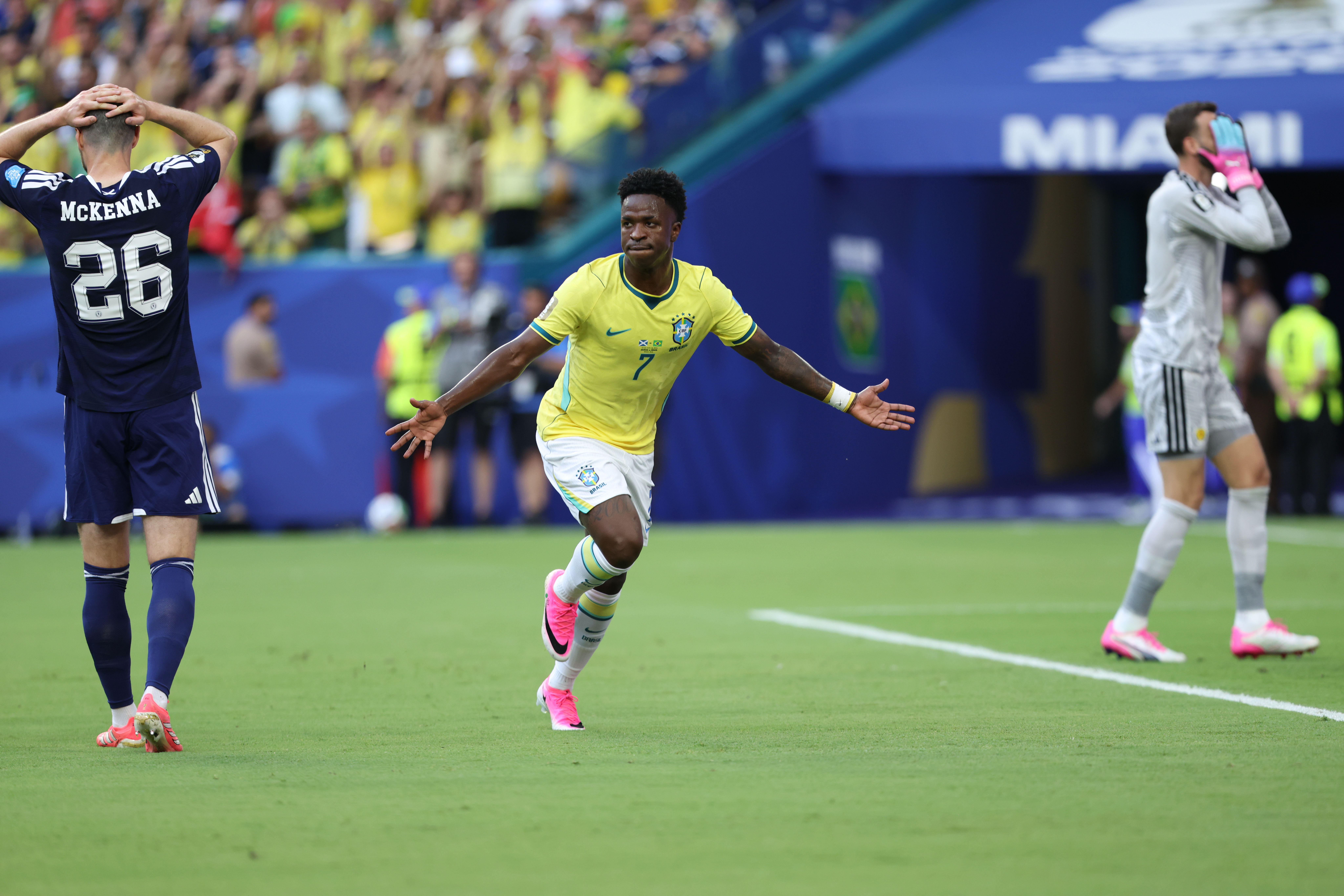 Brazil Breeze Past Scotland 3-0: Vini Jr. Shines as Neymar Makes Emotional Return